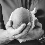 newborn photography bloemfontein b&w